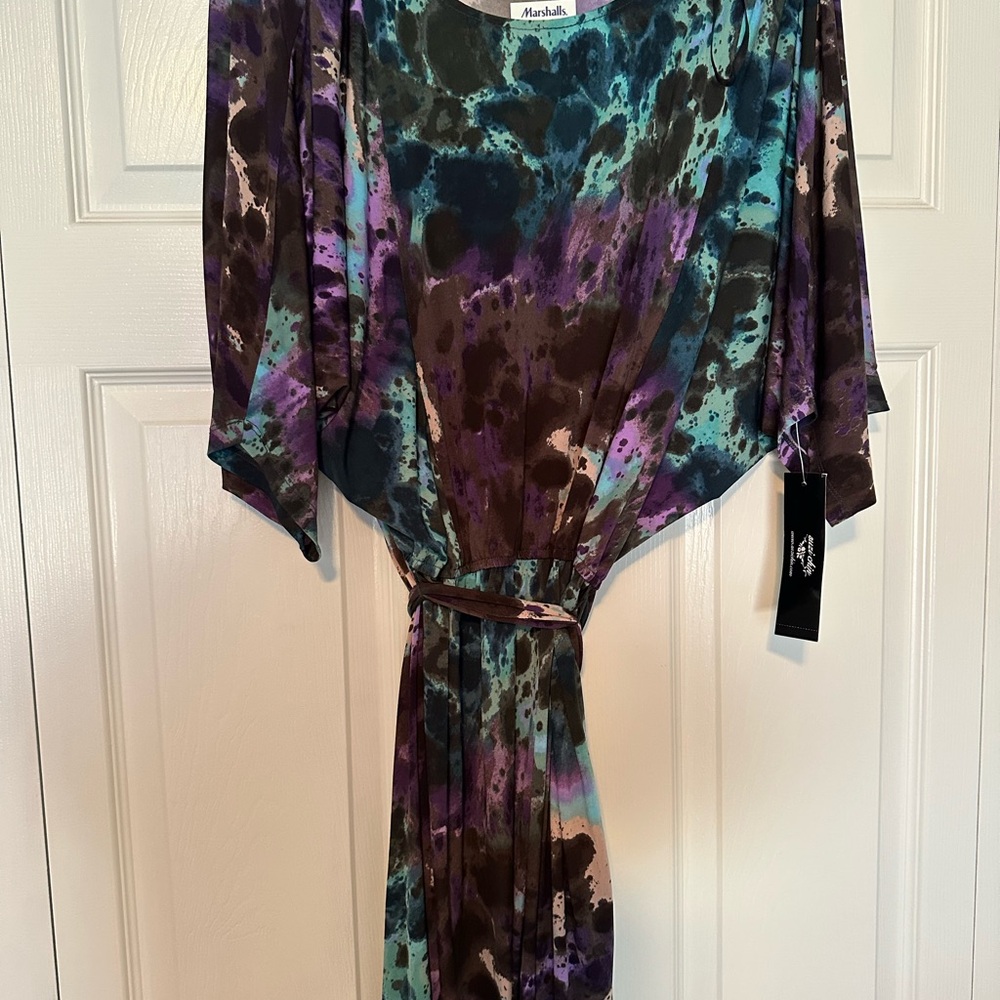 Multicolor Tie-Dye Dress
